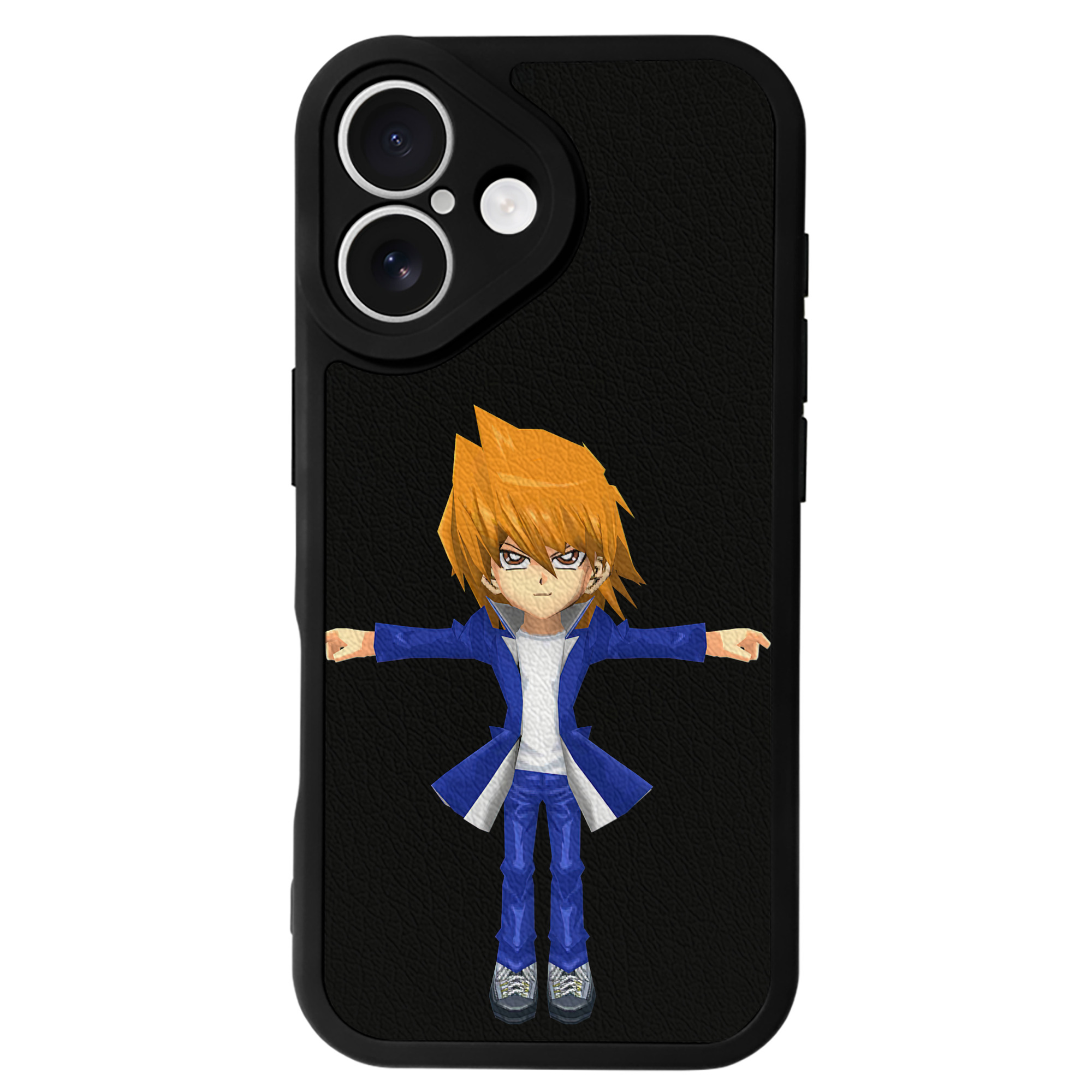 遊☆戯☆王 Yu-Gi-Oh! 【iPhone 16シリーズ対応】シリコンスマホケース（レザー調） 材質：シリコン